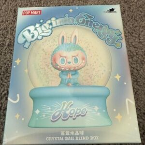 Pop Mart Labubu The Monsters Big into Energy Crystal Ball snow globe blind box